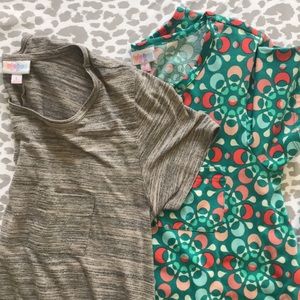 2 LuLaRoe Carley dresses size small